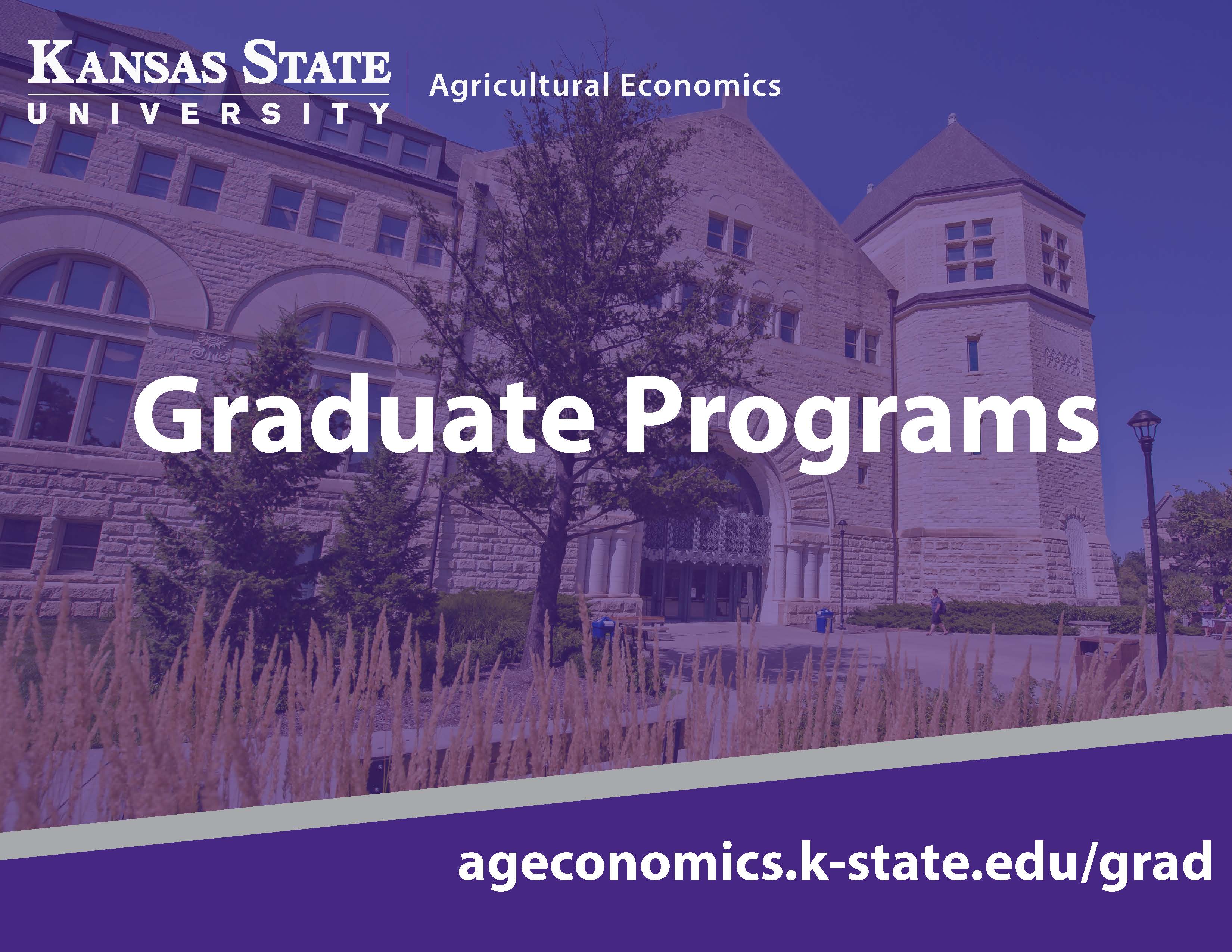 kansas state university phd in economics